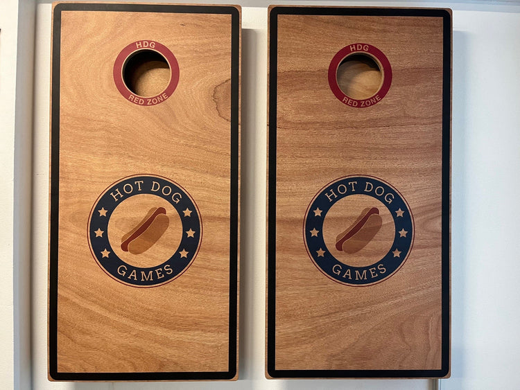 Hot Dog Games Cornhole Boards